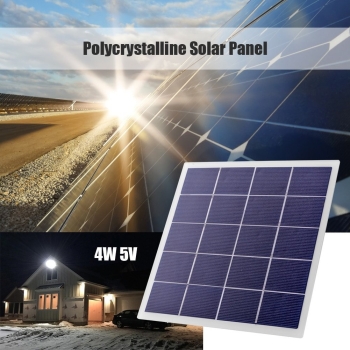 Przenośny panel słoneczny z polikryształu 4W 5V [12200000205]